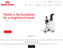 Tablet Screenshot of mypuppyguide.royalcanin.co.uk