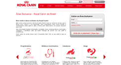 Desktop Screenshot of cadastro.royalcanin.com.br